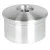End Cap - Large Domed Drilled - 304 - 42.4  x 2mm 